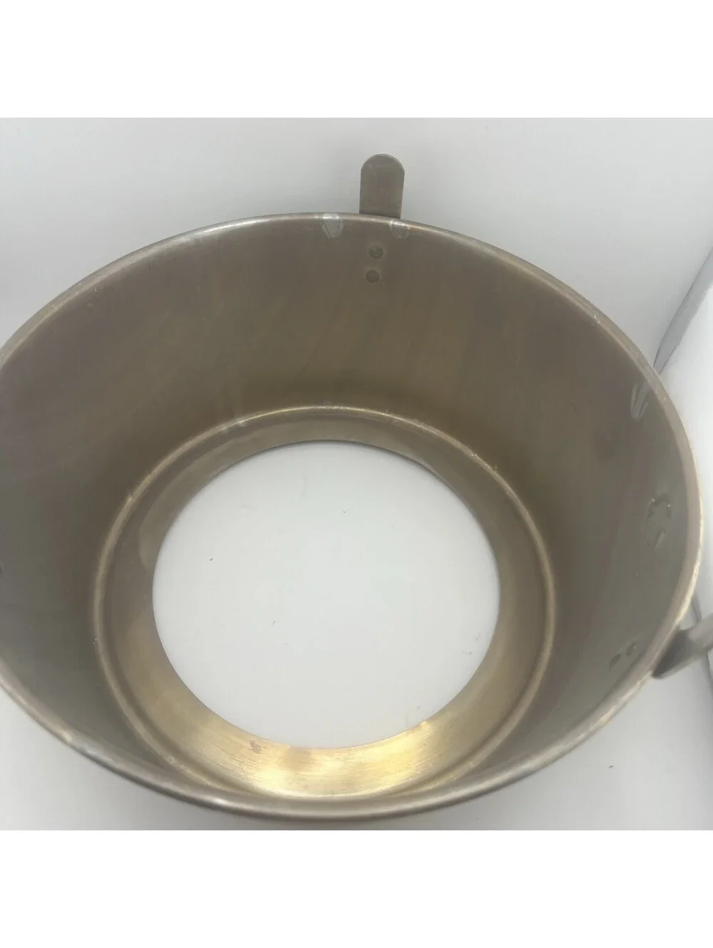 Vintage 10 Inch Aluminum Angel Food Cake Pan Two Piece Tube Baking Pan